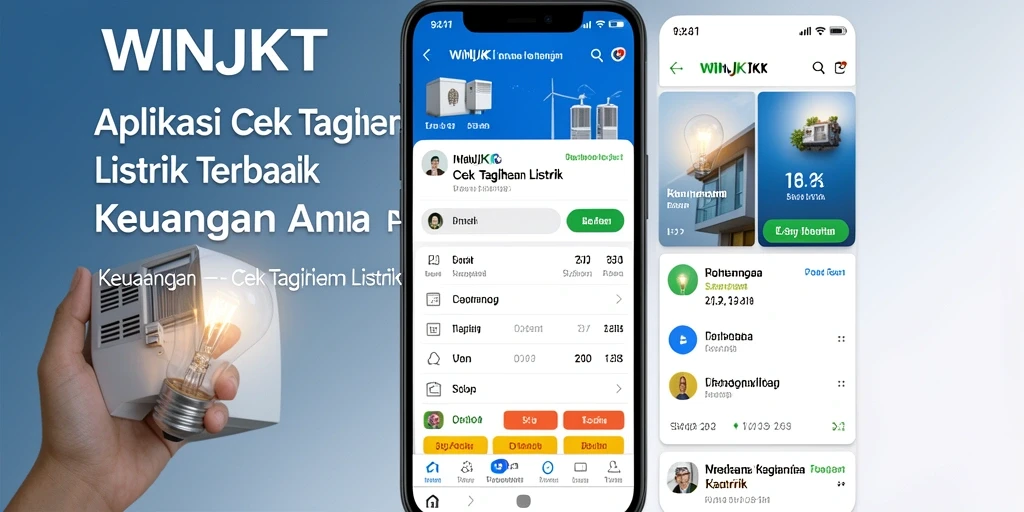 Tampilan antarmuka WINJKT yang sederhana dan informatif.