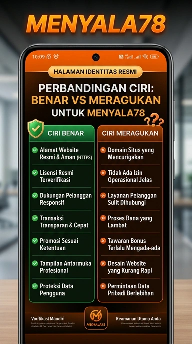 Kanal Resmi Menyala78 untuk Pengguna Android